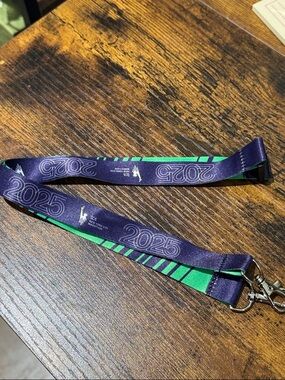 NYC Marathon 2025 Event Lanyard with Clip
